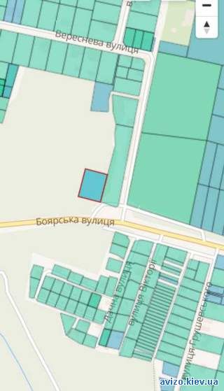 977732 продаж ділянка комерційного призначення Фастівський, Віта-Пошто