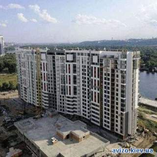 55 кв.м, Видовая жк Русановская Гавань, метро Левобережн