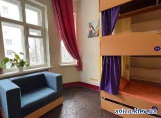 100грн в сутки и 400грн в неделю! Хостел Метро Площадь Льва Толстого