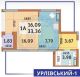 Продажа 1к. кв. ЖК комфорт класса «Урловский-1»