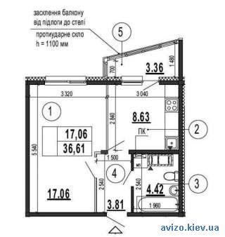 Продажа квартиры Киев, Дарницкий, ул. Бориса Гмыри, 23 код 211575055