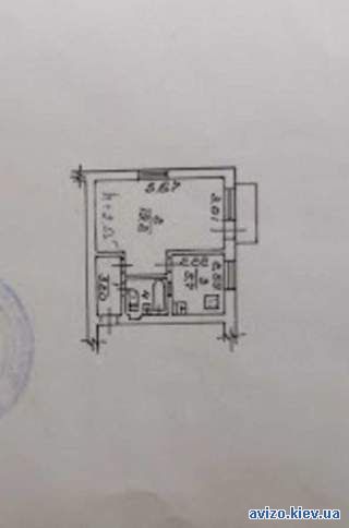 1003642 продаж 1-к квартира Фастівський, Фастів, 22000 $