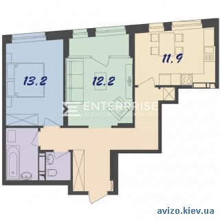 Продам <a class='adt__geo' href='/nerukhomist/prodazh-kvartyr-budynkiv/kvartyry/kyiv-misto/q-2-кімнатні/'>2 кімнати</a>-комнатную квартиру