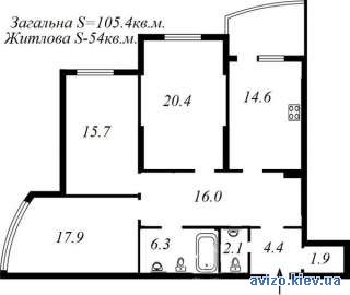 Продам 3-к квартиру 105м2 на Драгоманова Михайла вул. 40Е, Позняки