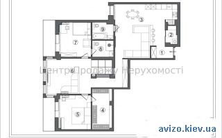 Продается <a class='adt__geo' href='/nerukhomist/prodazh-kvartyr-budynkiv/kvartyry/kyiv-misto/q-3-кімнатні/'>3 кімнати</a>-комнатная квартира