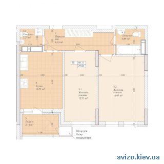 Продаю <a class='adt__geo' href='/nerukhomist/prodazh-kvartyr-budynkiv/kvartyry/kyiv-misto/q-2-кімнатні/'>2 кімнати</a>-комнатную квартиру