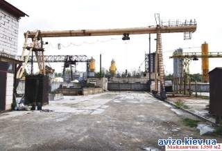 Бетонований майданчик 1350 м2 з к/б 3 т. Вишневе, Київ - 6 км! Без %