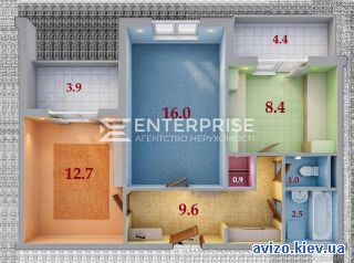 Продам <a class='adt__geo' href='/nerukhomist/prodazh-kvartyr/kyiv/q-2-кімнатні/'>2 кімнати</a>-комнатную квартиру