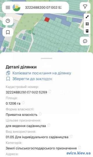 ділянка сільськогосподарського призначення Бучанський, Горбовичі, -