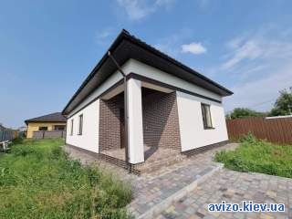 Продам 1 эт. новый дом 100 кв.м. в с.Осещина,ул. Вышгородская, 6 соток