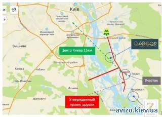 ділянка під житлову забудову Бориспільський, Гнідин, вул. Нова